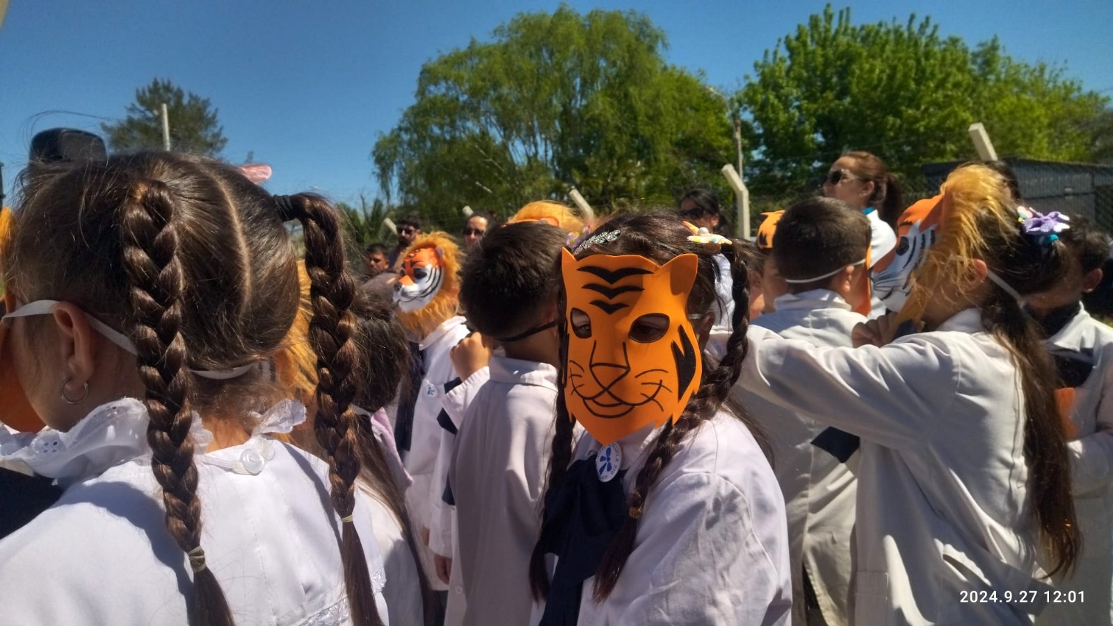 INAUGURACIÓN DE LA ESCUELA DE TIEMPO COMPLETO N°319.