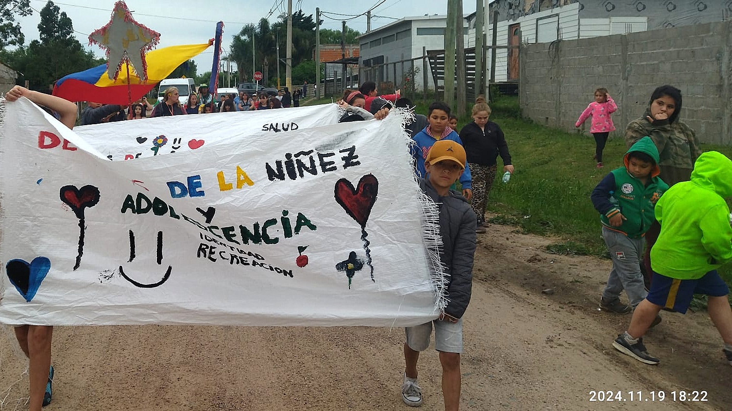 MARCHA EN DEFENSA DE LOS DERECHOS DE NIÑAS, NIÑOS Y ADOLESCENTES Y EN DEFENSA DEL CUIDADO AMBIENTAL.