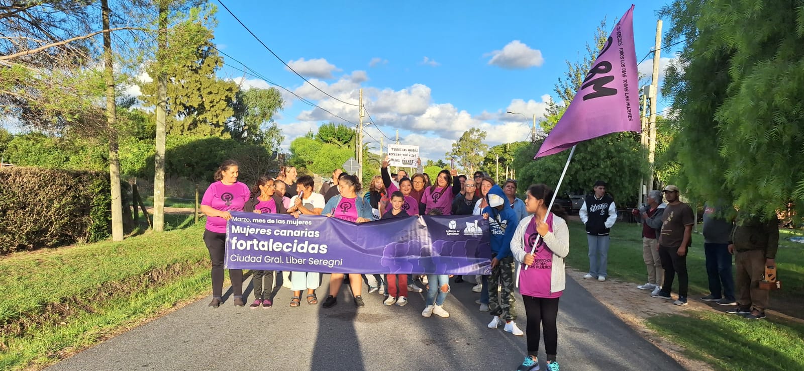 ACTIVIDADES EN EL MARCO DEL MES DE LA MUJER EN LA CIUDAD LIBER SEREGNI.