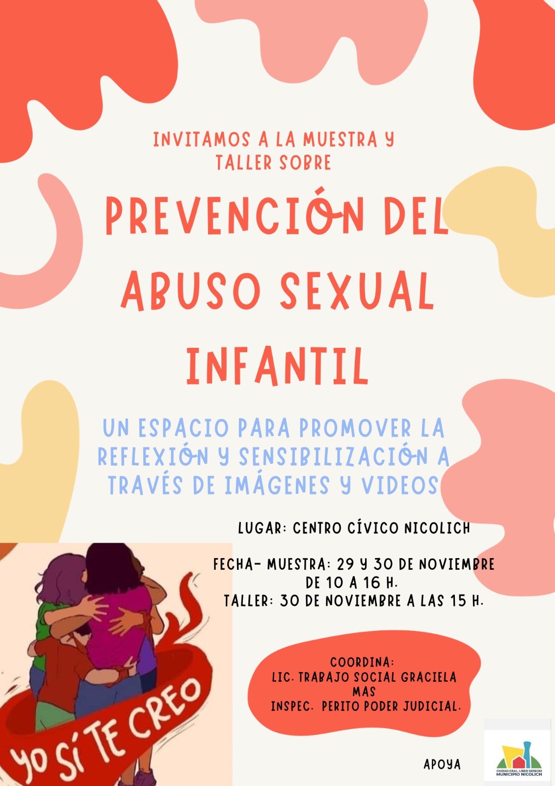 MUESTRA Y TALLER SOBRE PREVENCIÓN DEL ABUSO SEXUAL INFANTIL.