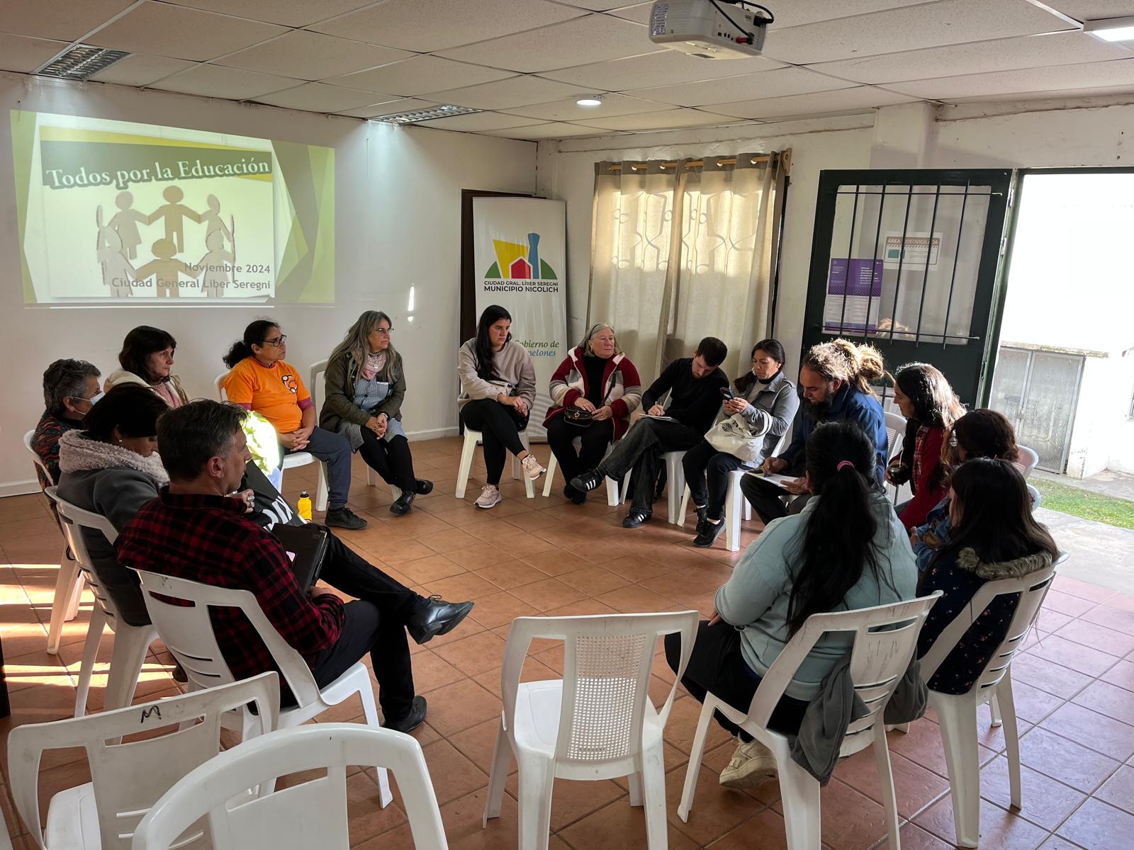 TODOS POR LA EDUCACIÓN EN LA CIUDAD LIBER SEREGNI.