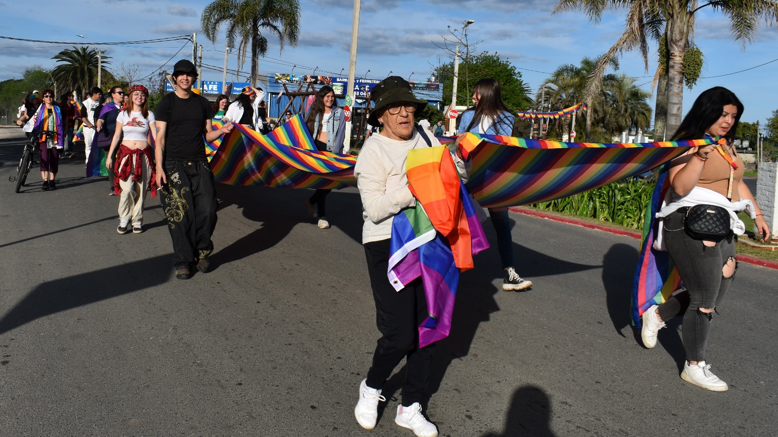 4° EDICIÓN DE LA MARCHA DE LA DIVERSIDAD EN LA CIUDAD LIBER SEREGNI.