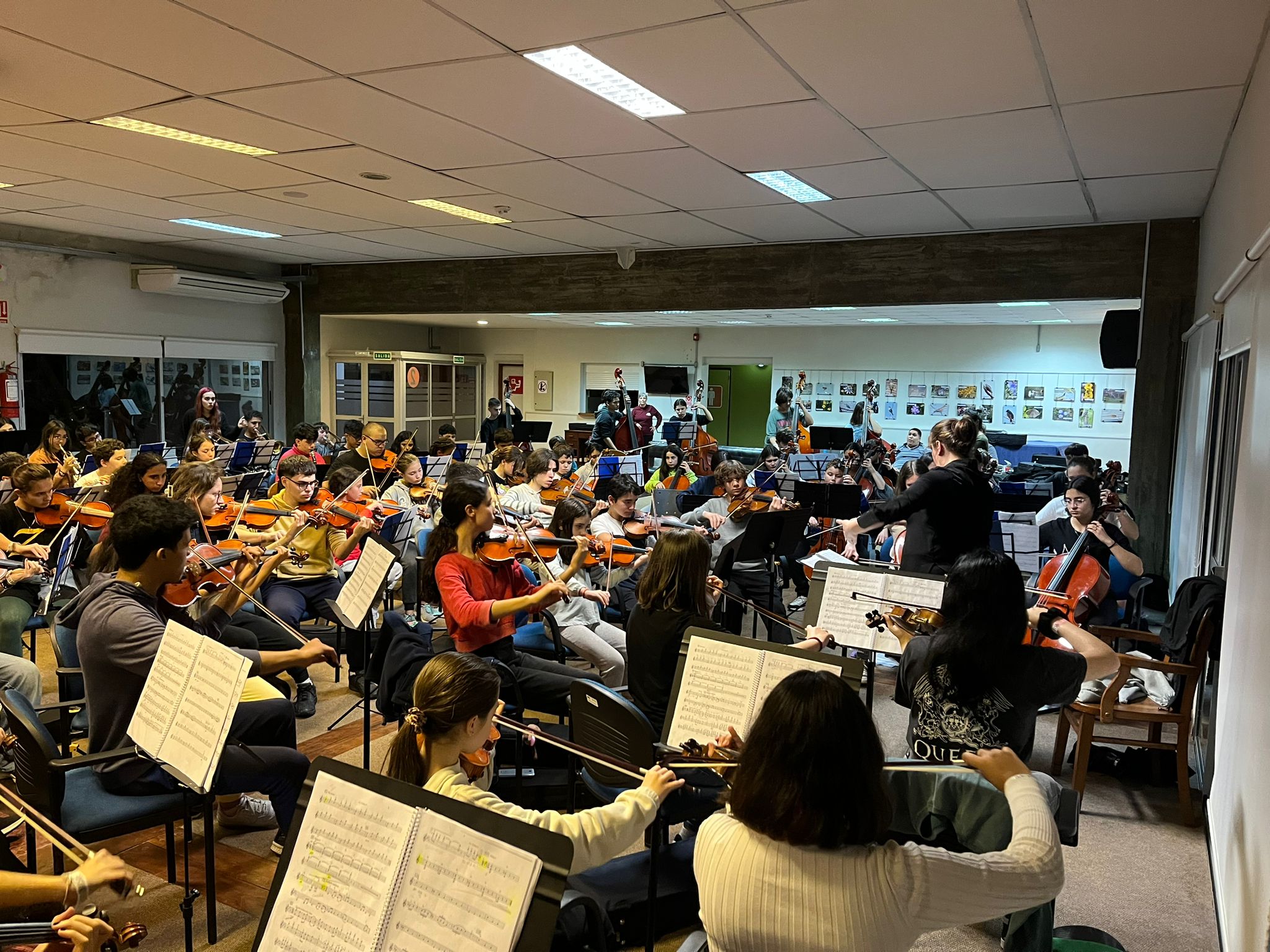 Seminario Musical y Concierto Sinfónico con Participantes de la Ciudad Gral. Liber Seregni.