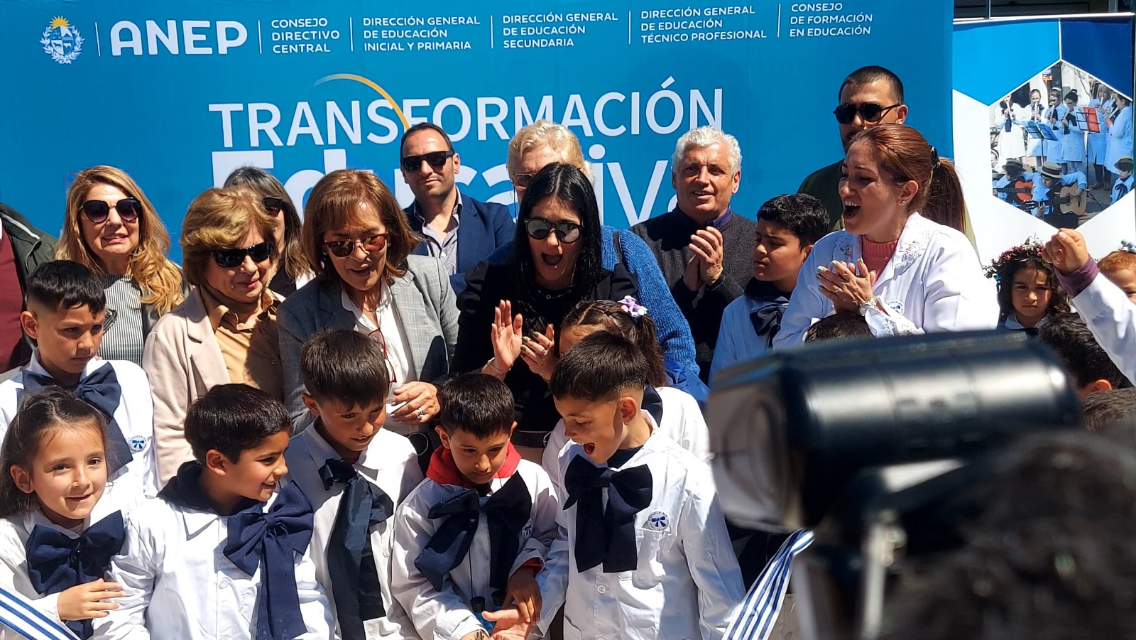 INAUGURACIÓN DE LA ESCUELA DE TIEMPO COMPLETO N°319.