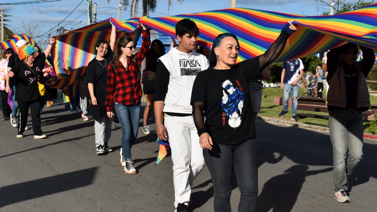 4° EDICIÓN DE LA MARCHA DE LA DIVERSIDAD EN LA CIUDAD LIBER SEREGNI.