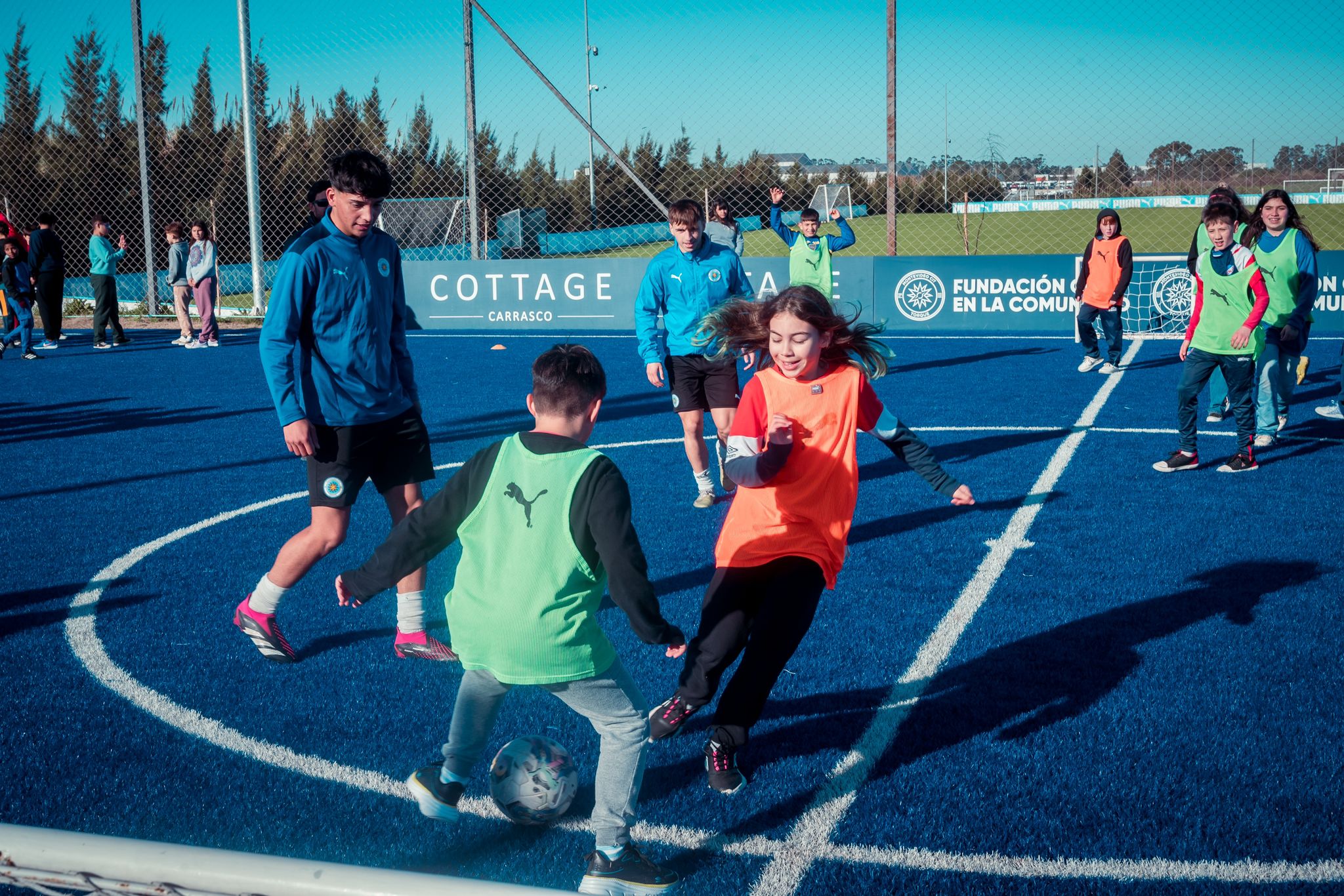 PROGRAMA EDUCATIVO CON LAS ESCUELAS N°264 Y N°58 EN LAS INSTALACIONES DEL CLUB MONTEVIDEO CITY TORQUE.