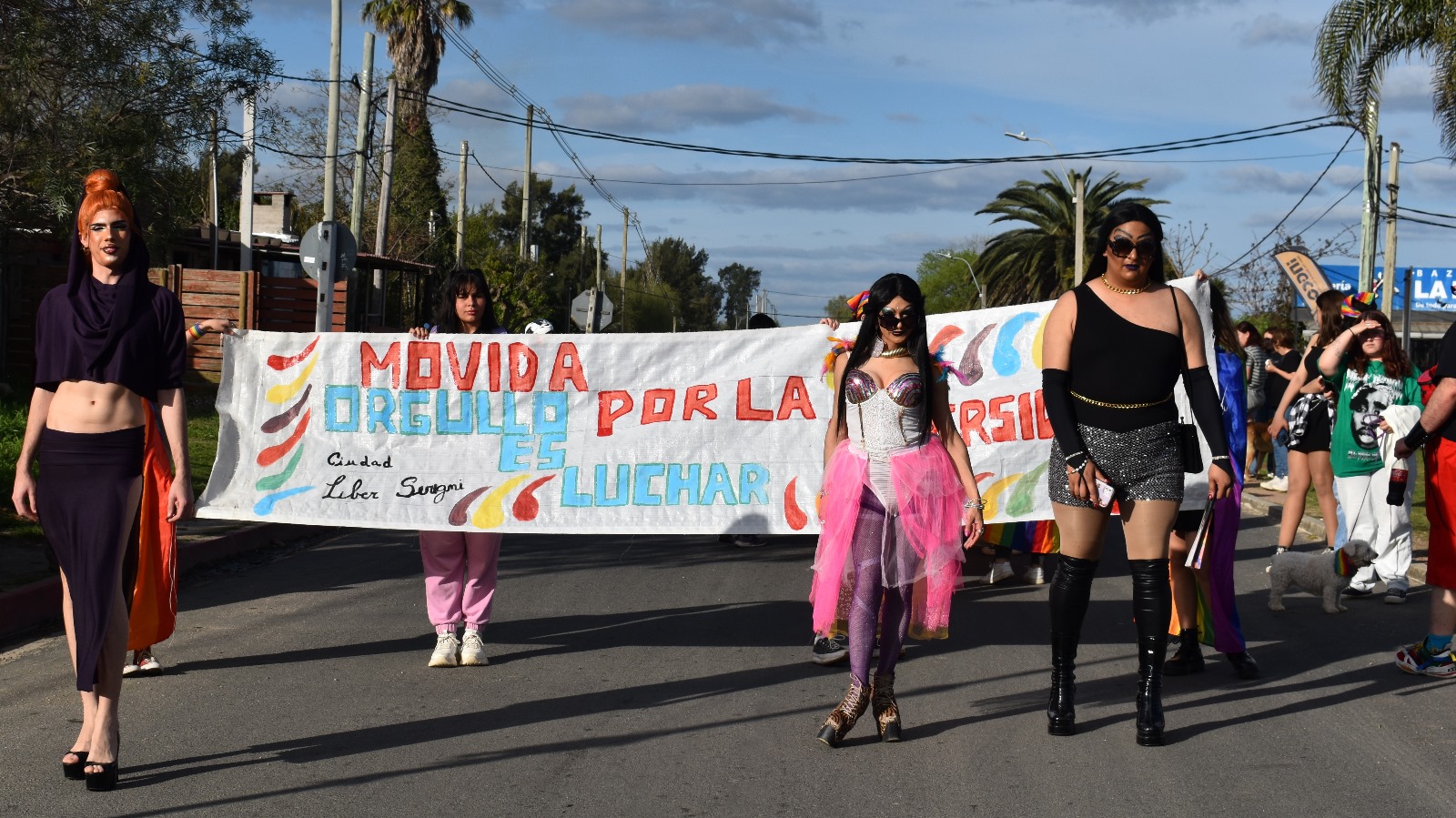 4° EDICIÓN DE LA MARCHA DE LA DIVERSIDAD EN LA CIUDAD LIBER SEREGNI.