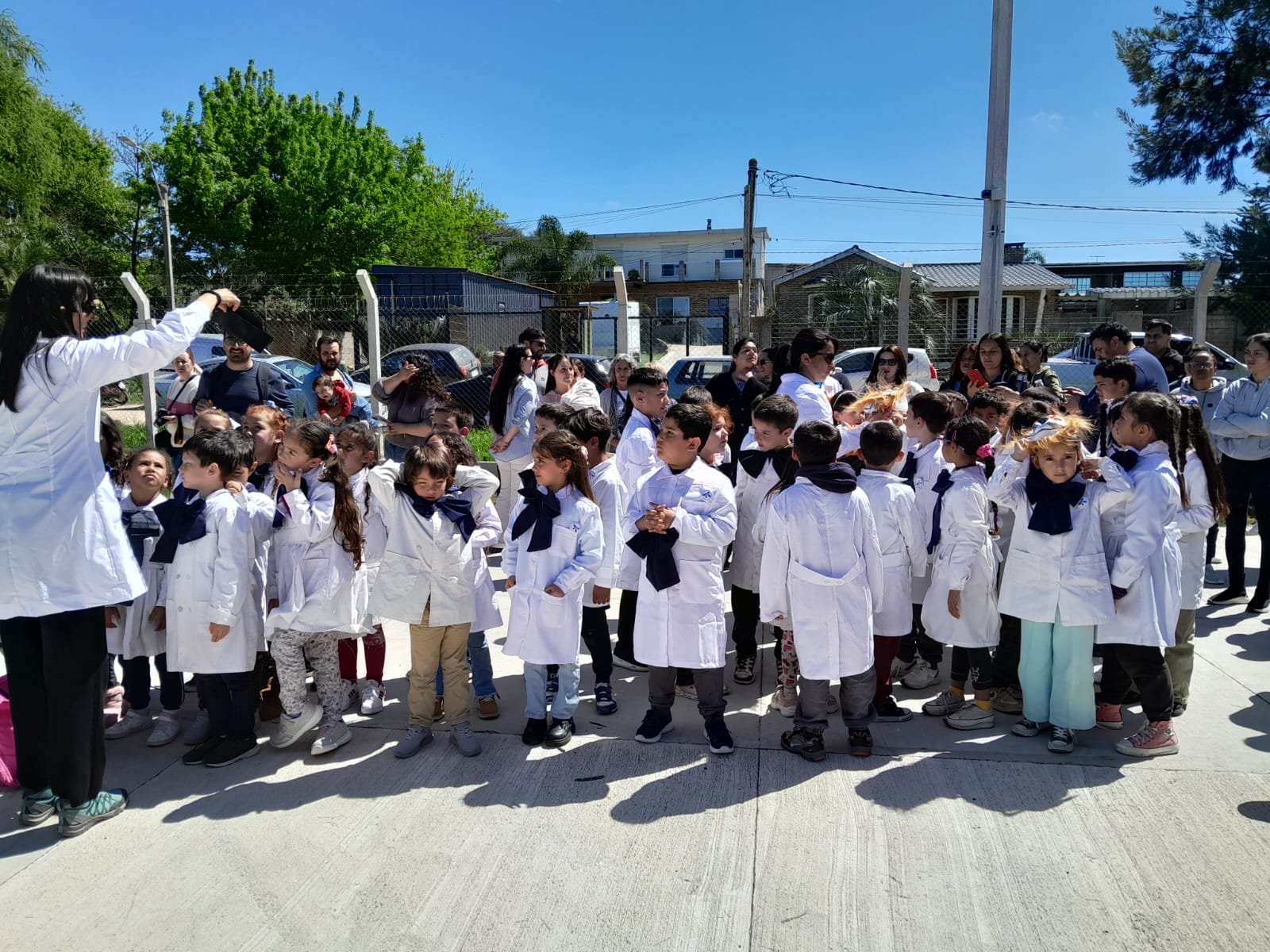 INAUGURACIÓN DE LA ESCUELA DE TIEMPO COMPLETO N°319.