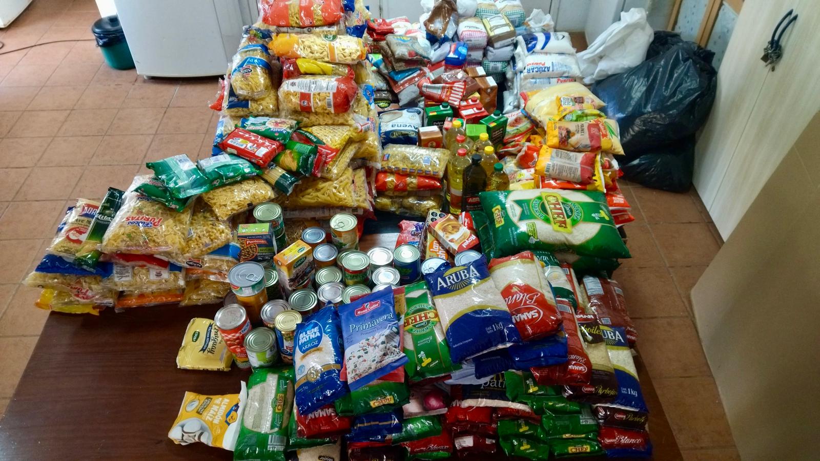 DONACIONES DE LOS PARTICIPANTES DE LA 4° EDICIÓN DE LA CORRECAMINATA 5K-10K, EN EL MARCO DEL 8° ANIVERSARIO DE LA CIUDAD LIBER SEREGNI.