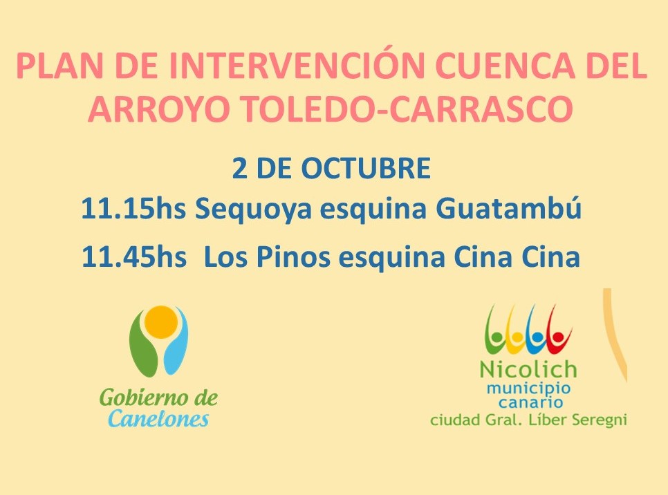 Plan de Intervención cuenca del arroyo Toledo-Carrasco