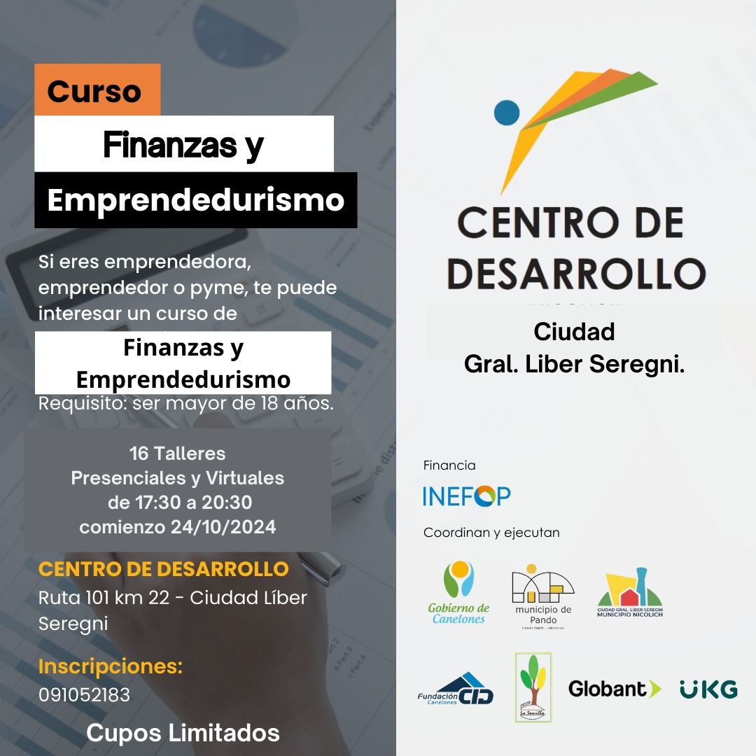 CENTRO DE DESARROLLO DE LA CIUDAD GRAL. LIBER SEREGNI. CURSO DE 