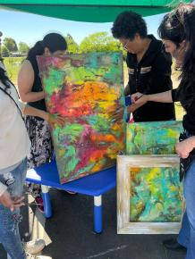  PARTICIPACIÓN DEL TALLER DE MAQUILLAJE ARTÍSTICO EN PRIMERA EDICIÓN DE "EXPO EDUCA" EN EL CENTRO CULTURAL DE CIUDAD DE LA COSTA.