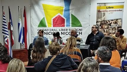 PRESENTACIÓN DEL LIBRO "MEMORIAS ENCONTRADAS". HERRAMIENTAS CONTRA EL OLVIDO, CONSTRUYENDO FUTURO. VALIJAS ITINERANTES.